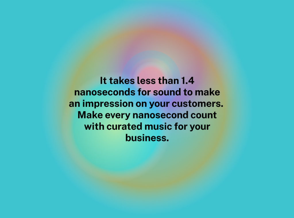 Music for business: the science behind how it adds value to your brand, delights customers and grows your bottom line in 1.4 nanoseconds 2 Frame 293